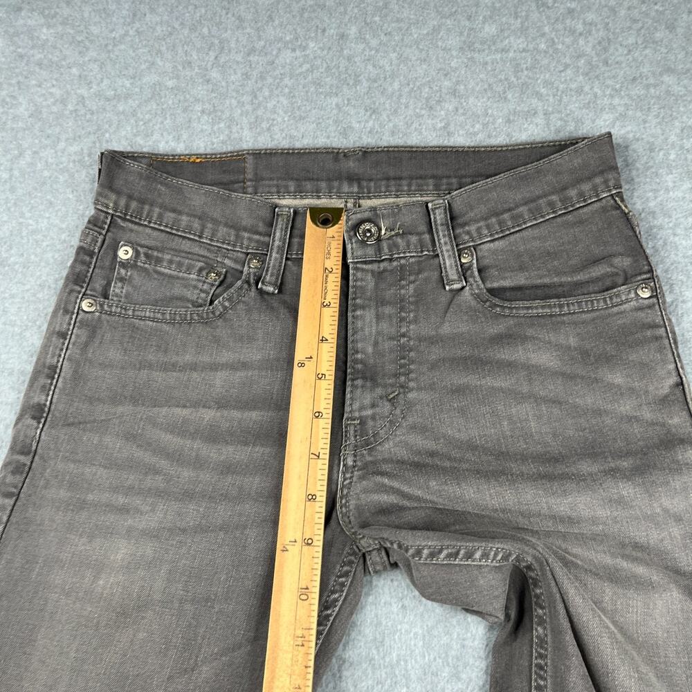 Levis 511 Denim Jeans Mens Size 29x30 Gray Casual Classic Levi Strauss - Picture 5 of 9
